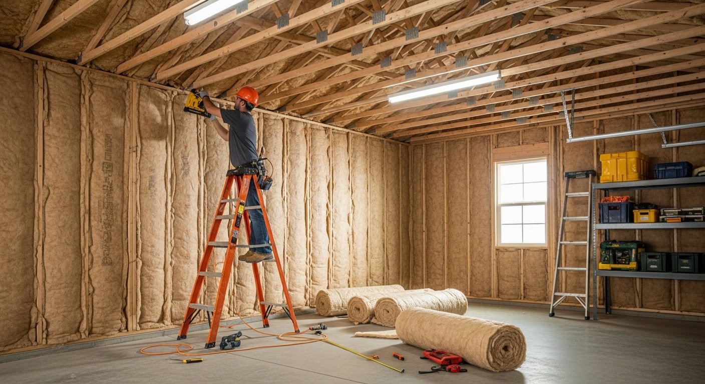 How Much Does It Cost to Insulate a Garage in Chicago Heights?