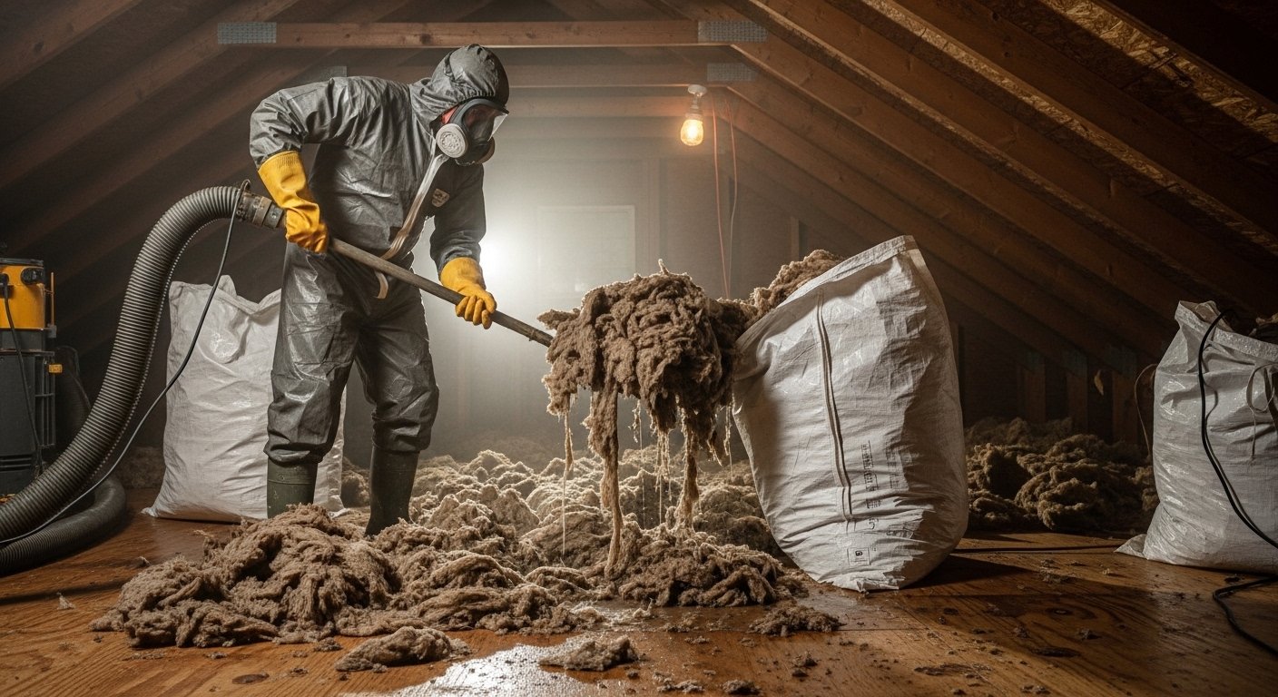Insulation Removal & Replacement work for improved comfort